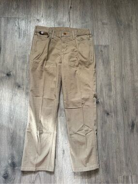 Carhartt Men's Khaki Work Chinos - Light Tan